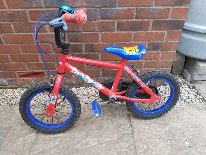 spiderman bike for 6 year old